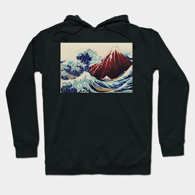 The Great Wave Remix Hoodie by Suprise MF